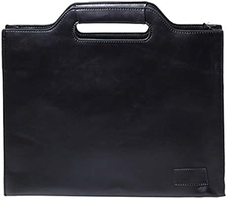 SHZBCDN Мъжки чанти-месинджър през рамо, Мъжки Ежедневни Бизнес портфейл, мъжки раница (Цвят: черен размер: