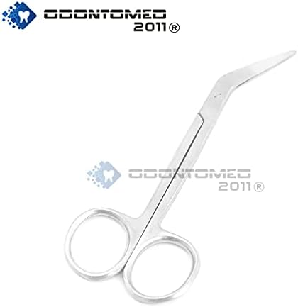 OdontoMed2011 Ножици за бродиране Занаятите Kelly С Извито Острие Режещ Инструмент ODM