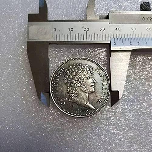 Старинни Занаяти Италианската Възпоменателна монета 1813 г. Сребърен Долар Възпоменателна Монета 1313