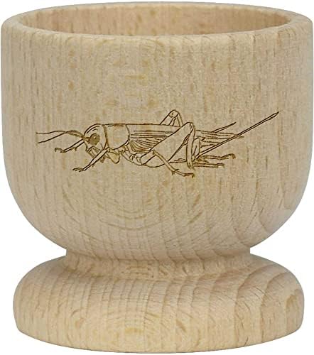 Дървена чаша за яйца Azeeda 'Cricket' (EC00023372)