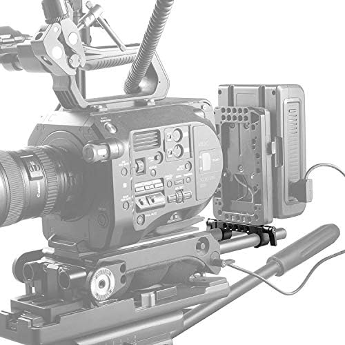 Ultralight 15-мм рельсовый блок SMALLRIG с резба 1/4 -20 за ЧЕРВЕНАТА и други 15 mm огледално-рефлексни фотоапарати
