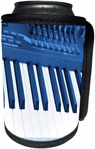 Триизмерно изображение на синята снимки електронна клавиатура - Опаковка от консервната банки - охладител (cc_351551_1)