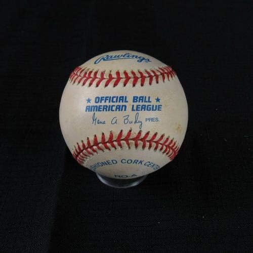 Дрю Хенсън Подписа Автограф Rawlings Baseball B91 - Бейзболни Топки С Автографи