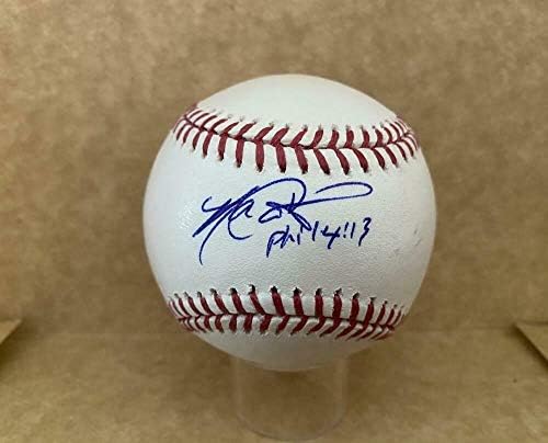 Халева Кауарт Los Angeles Angels с автограф M. l. Baseball W / Coa - Бейзболни топки с автографи
