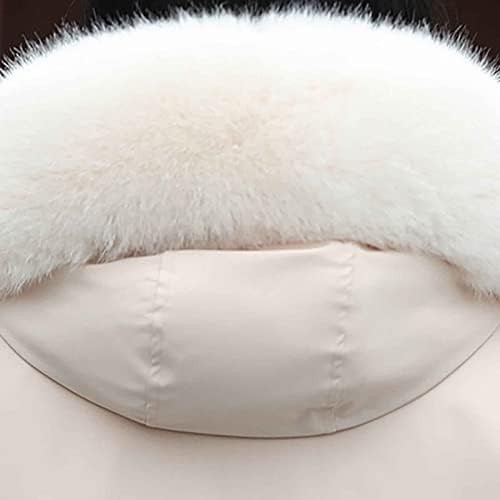 Дамски Ватиран Леки якета, Модерен Зимни Тънка Утепленная Топло Памучен яке със Средна дължина