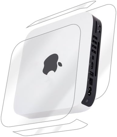 IQ Shield Full Body Skin Съвместим с Apple Mac Mini (края на 2012) + Защитно фолио LiQuidSkin Clear (пълно покритие)