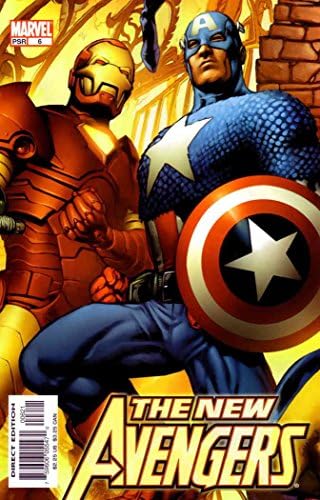 Нови Avengers 6A VF / NM; Комиксите на Marvel | Бендис