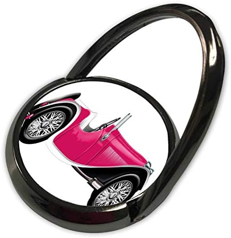 3dRose Ан Мари Baugh - Прекрасни илюстрации - Хубава Илюстрация на винтажного розово колата Roadster - Телефонно