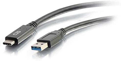 USB кабел C2G, Кабел USB 3.0, USB Кабел C-B, Съвместим с планшетами Thunderbolt 3, Chromebook Pixel, Samsung