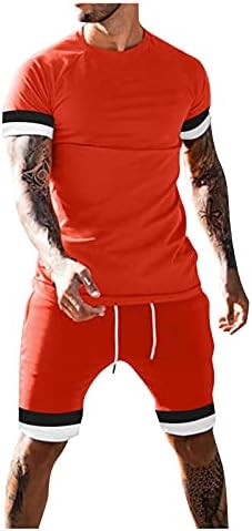 Мъжки спортен костюм Xiloccer, Летни дрехи 2021 година, Ежедневни Спортни Облекла от 2 теми, Риза с къс ръкав