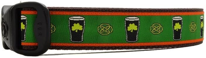 Ден на Свети Патрик, Деня на Свети Пати, Халби ирландската бира, Тематични Зелен кельтско - келтски нашийник за кучета
