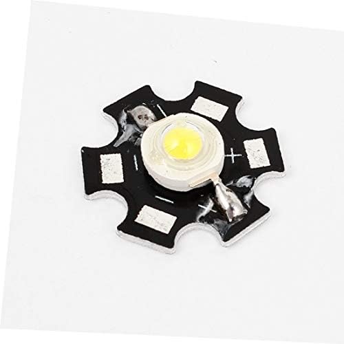 X-DREE 5Watt 290-300LM Бяла led лампа с подсветка, спестяващ основна лампа, емитер от мъниста (5Watt 290-300LM LED bianco Base Bead Emettitore