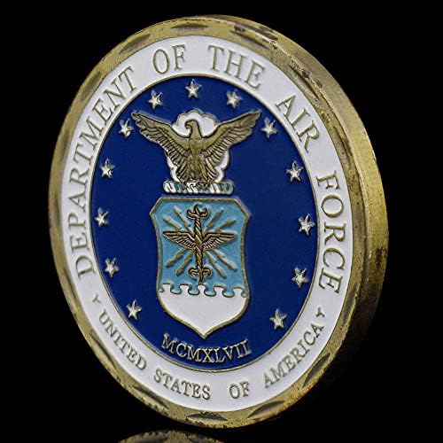 Монета на Повикване на военновъздушните сили на САЩ, покрит с мед, Катедра военновъздушни сили, Сувенир, Подарък,