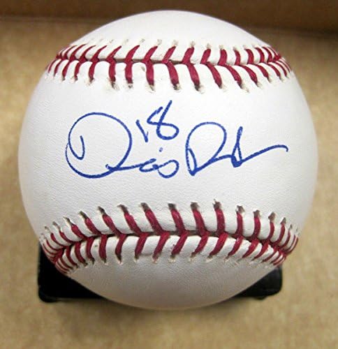 Денис Рабин Хърикейнс/ Моряците подписаха бейзболни топки на Мейджър лийг бейзбол с автограф W / coa - Бейзболни топки с автографи