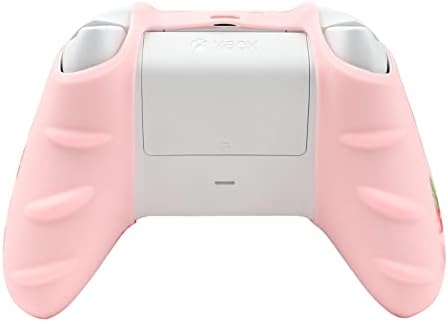 Обвивка на контролер от серията Xbox, RALAN Fruit Pink Противоскользящий Силиконов калъф за контролера, Защитен