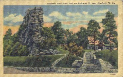 Пощенска картичка от Блуфилда, Западна Вирджиния
