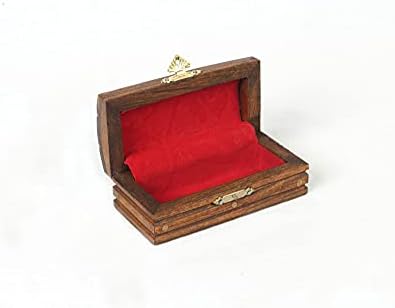 Ковчег за ръчно изработени бижута за жени (Комплект от 3), Wooden Органайзер ръчно изработени, За съхранение