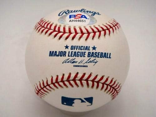 Willey Мейс, Psa / dna, е Подписал Официален бейзболен топката Rawlings Mlb с автограф Mint! - Бейзболни топки с автографи
