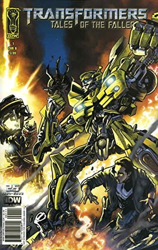 Transformers: Приказки на падналите 1Б VF / NM ; комикс IDW | Bumblebee