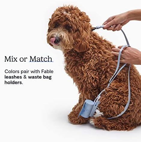Корпоративна яка FABLE - Лек, непромокаем и здрав нашийник за кучета с покритие от мрежи и алуминиева катарама