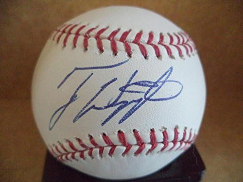 Тай Уиггинтон Ориълс / рокиз/Филис Подписаха бейзболни топки с автографи на M. l.. С бейзболни топки с автографи coa