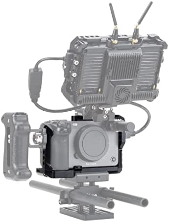 Рамка камера Nitze с QR-плоча ARCA Swiss и релсите на НАТО, който е съвместим с Sony FX3 (ILME-FX3)