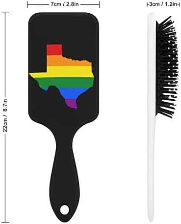 Гребен за Коса в Тексас гей-Прайда Скъпа Гребен Въздушна Възглавница за Мъже И Жени, Подарък За Косата