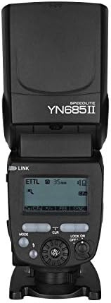 Светкавица Yongnuo Speedlite YN685II YN685 II, безжична система за стартиране GN60 ETTL HSS + 2,4 G, Водеща