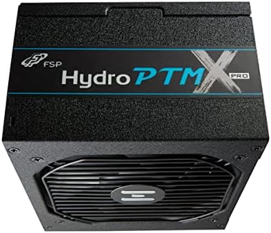 FSP Hydro PTM X PRO 850W 80 Plus Platinum Полномодульный захранване ATX 3.0 PCIe Gen 5. С кабел 12VHPWR Компактен