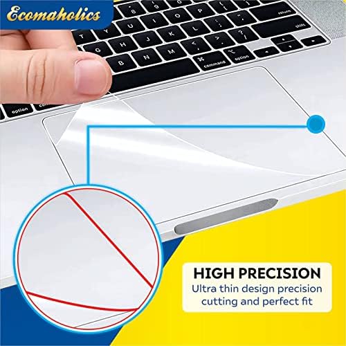 (2 броя) Защитно покритие тъчпада на лаптопа Ecomaholics за лаптоп HP Chromebook x360 11 G3 EE 11,6 инча, Прозрачно