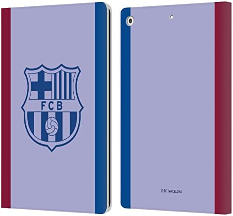 Дизайн на седалките за главата Официално лицензиран FC Barcelona Third 2021/22 Герб KIT Кожен Калъф-книжка-джобен