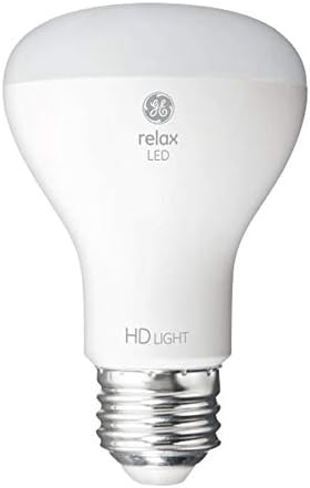 GE Relax 2-Pack 45 W, Еквивалент на Регулируеми Меки бели led лампи R20 с регулируема яркост