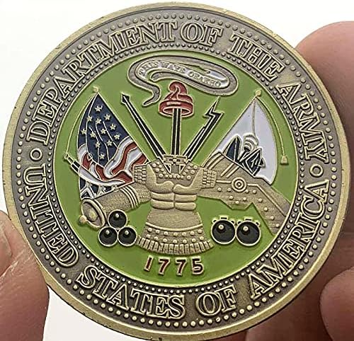 Отдел Сувенирни монети Спасяването на живота на колеги войници Възпоменателна Монета Монета с Медна покритие
