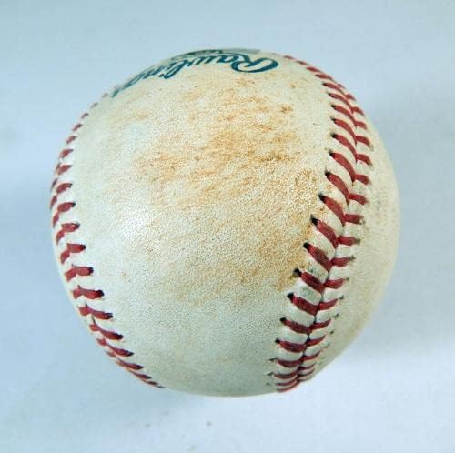 2021 Вашингтон Нэшнлз Марлинз Използвани Бейзболни топки Стивън Окерт Джош Бел ТИ 6 - Използваните Бейзболни