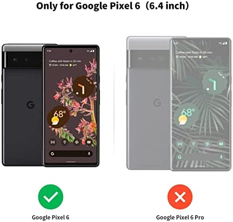 Чанта-портфейл CIVICASE за Google Pixel 6 5G, Кожен Флип калъф Премиум-клас с RFID Заключване, Притежател на