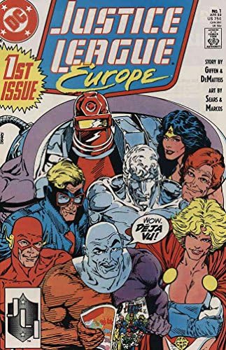 Лигата на справедливостта Европа 1 VF ; Комиксите DC
