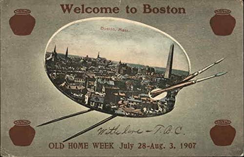 Изглед към града от височината на птичи полет - Добре дошли в Бостън - Седмица на старата къща на 28 юли-3 август