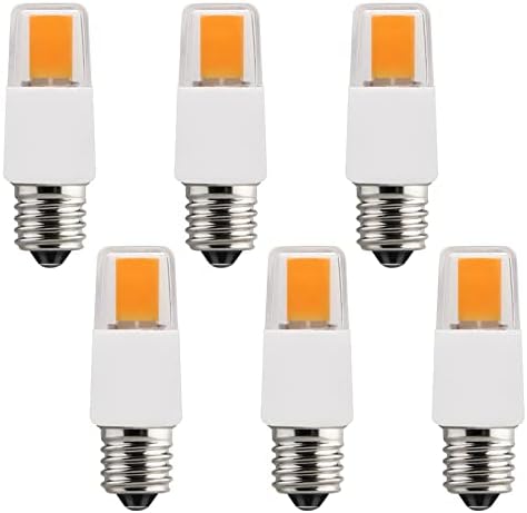 E17 3 Watt Led Лампа Мини 3 W Керамична Лампа за Хладилник, Еквивалентна 30 W Халогенна лампа E17, Поставка