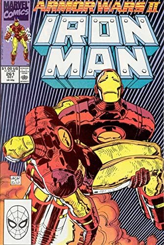 Iron man (1-ва серия) 261 VF ; Комиксите на Marvel | Armor Wars II Джон Бърн