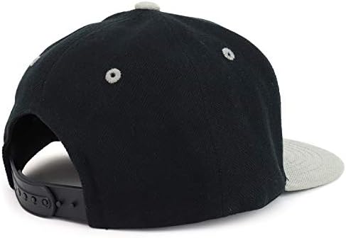 Бейзболна шапка Armycrew Youth Kid ' s Черно-Бяла Нашивка с флага на сащ, 2-Тонная бейзболна шапка възстановяване