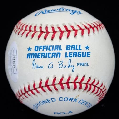 Йога Берра КОПИТО, на 72 Години, Бейзболен клуб OAL с Автограф от JSA COA AI58499 - Бейзболни топки С автографи
