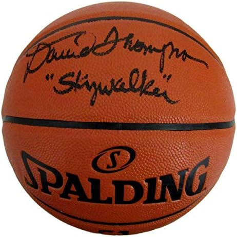 Дейвид Томпсън КОПИТО подписа баскетболен договор Skywalker NC State Нъгетс JSA 157775 - Баскетболни топки с