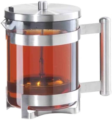 Чайник Oggi Fusion с вграден уред за заваряване на чай от неръждаема стомана, 40 грама