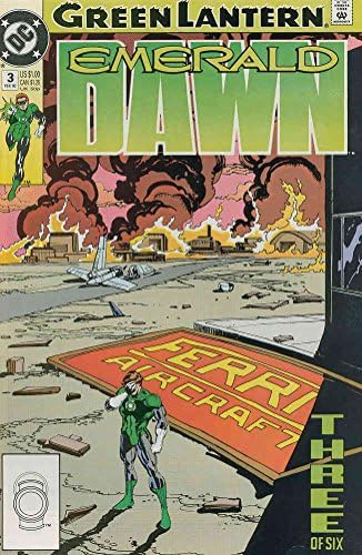 Green lantern: emerald зората на 3 VF / NM; комиксите DC