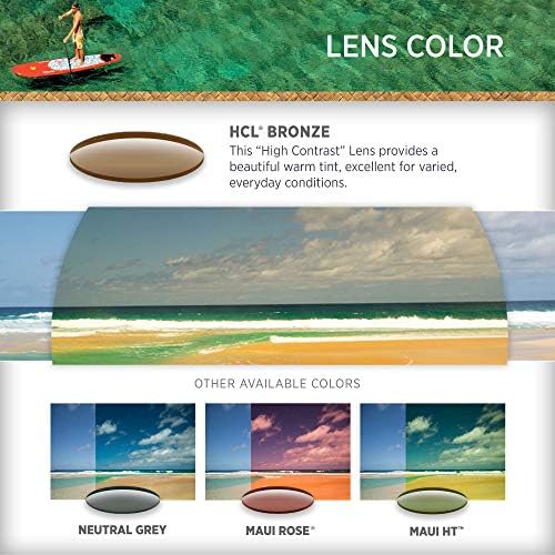 Слънчеви очила Maui Джим Cliff House с запатентованными лещи PolarizedPlus2 Lifestyle, Златна / Hcl-Бронзова Поляризация, Средно