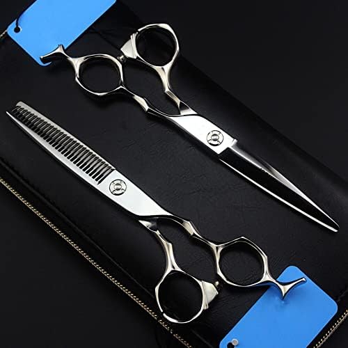 Ножица за подстригване на коса, 6-инчов професионални ножици от стомана JP 440c, престижна ножици с винтовым