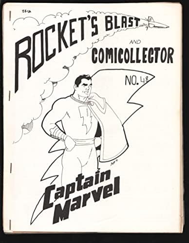 Експлозия на ракета и колекция от комикси 49 1966-Капитан. Марвел-Рогофски-Джери Бейлс-копие, без да се изпраща
