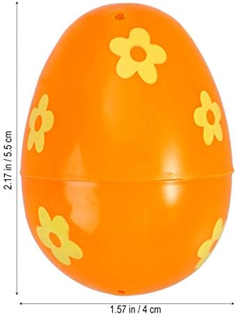 VALICLUD Пластмасови Кошници Пластмасови Великденски Яйца с Ярък Цвят на Великден Кошница Гама от Вечерта за Великденски яйца и яйца-изненади - 12 бр. Пластмасова кошни?