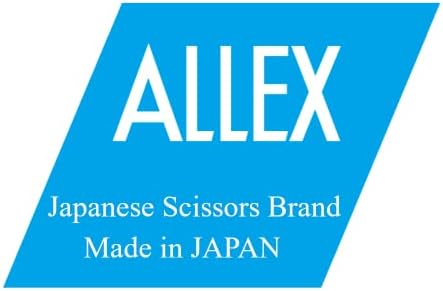 Японски ножици за шиене и бродерия ALLEX 4.1 инча (Средно), Произведено в Япония, Пружинящие Малки Ножици за