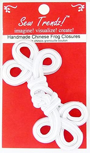Китайските Копчета във формата на Жаби, Закопчалката на една кука и ухо - Шиене, Квилтинг, Танцови Хавайски